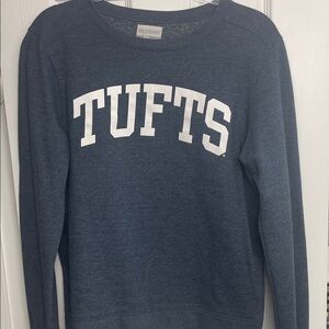 Women's Navy Blue Tufts University Sweatshirt